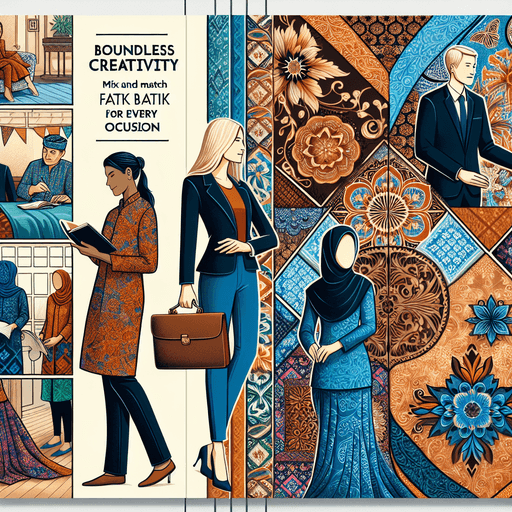 Kreativitas Tanpa Batas: Mix and Match Batik untuk Setiap Kesempatan